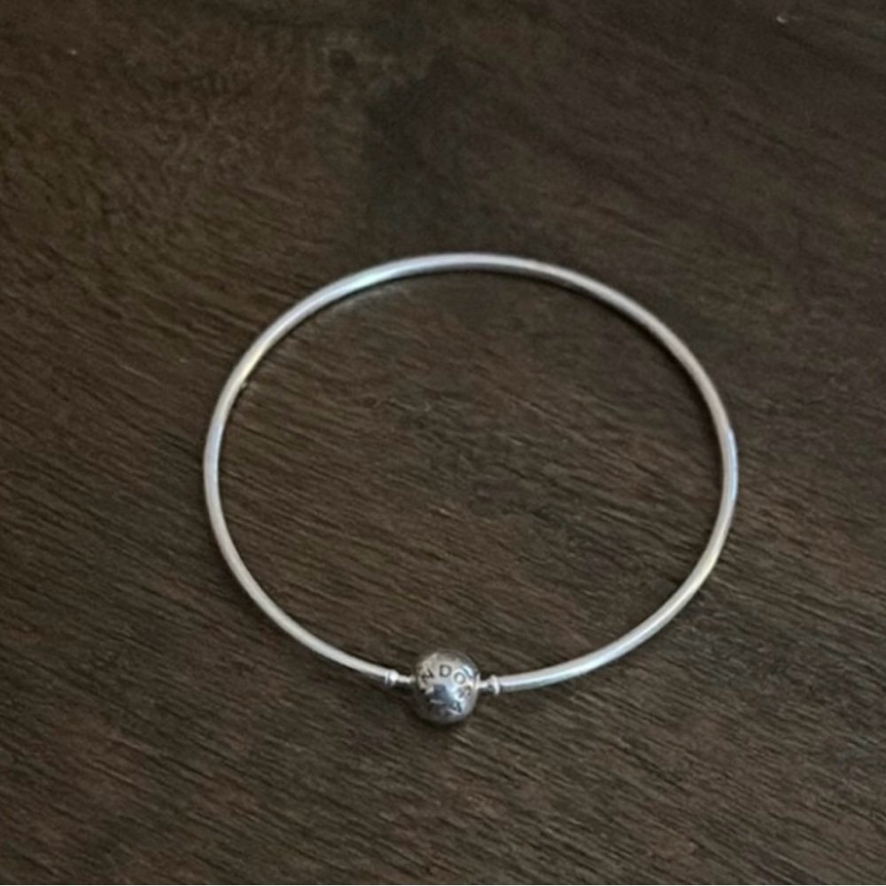 Pandora sterling silver bangle
